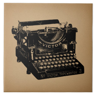 Carreau Machine à écrire d'époque