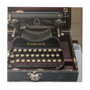 Carreau Machine à écrire vintage