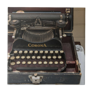 Carreau Machine à écrire vintage