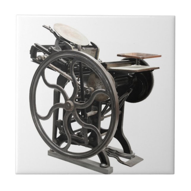 Carreau machine à lettres 1888 (Devant)