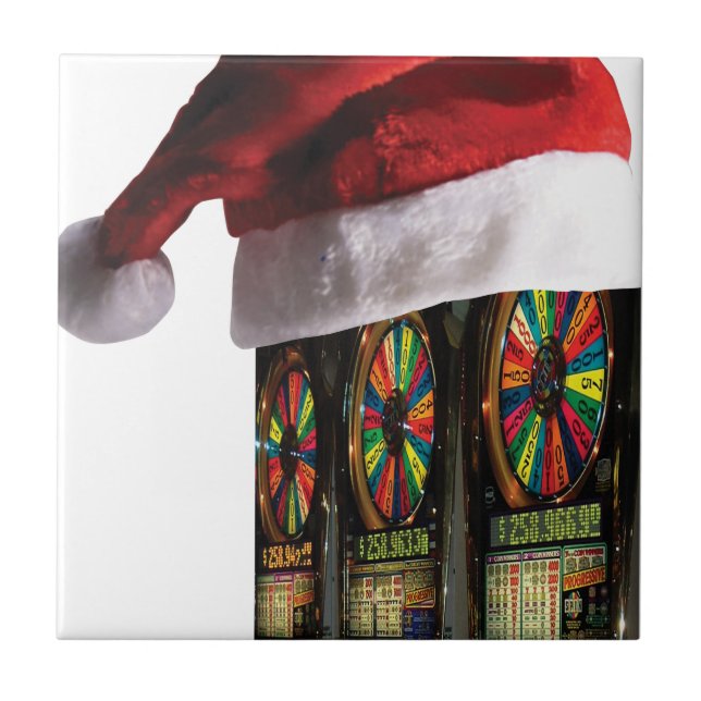 Carreau Machine à sous de Vegas de Noël (Devant)