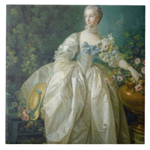 Carreau Madame Bergeret, C. 1766 (huile sur la toile)