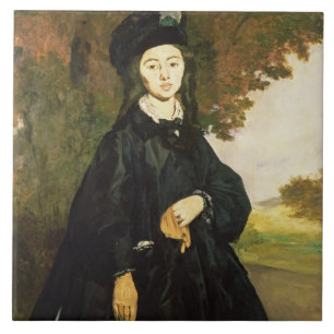 Carreau Madame Brunet de Manet