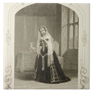 Carreau Madame Celeste en tant que princesse Katherine, Sc