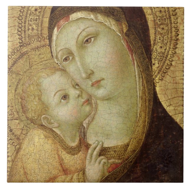 Carreau Madonna et enfant (Devant)