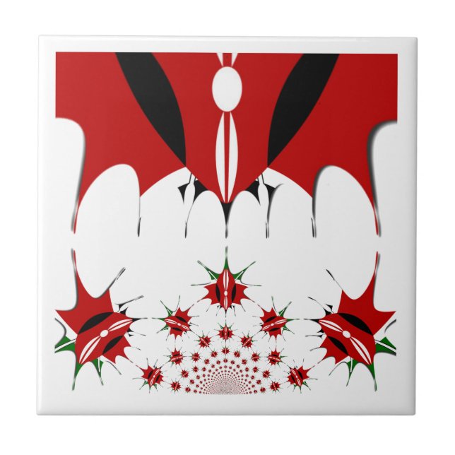 Carreau Magical Kenya : Symétrie du patrimoine Modernité � (Devant)