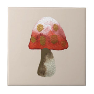 Carreau Magie de Toadstool de champignon rouge