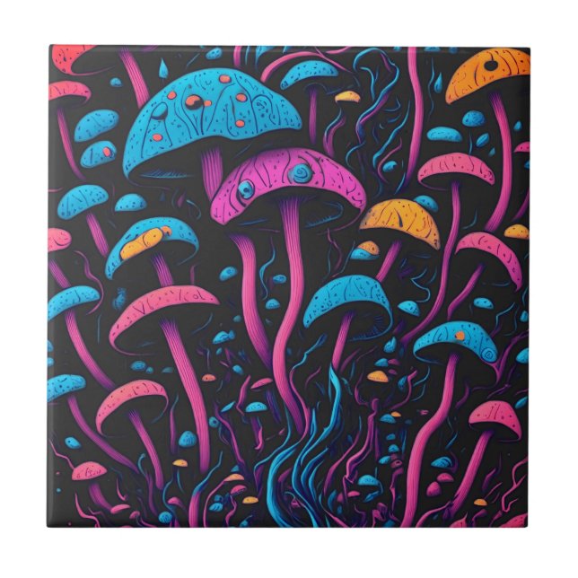 Carreau Magie des champignons (Devant)