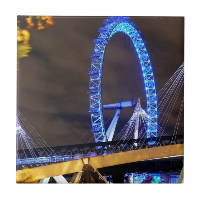 Carreau Magnifique ! Millennium Wheel Londres (Devant)