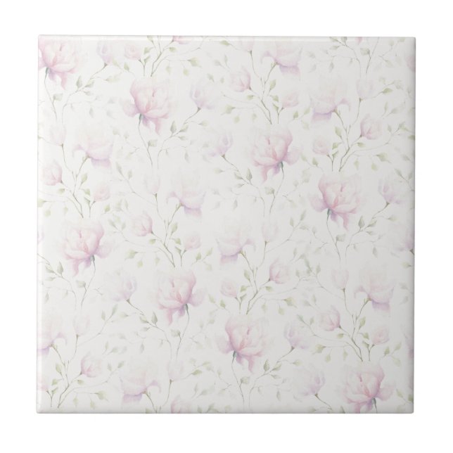 Carreau Magnolia rose (Devant)