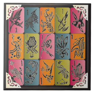 Carreau Mah Jongg One Bams