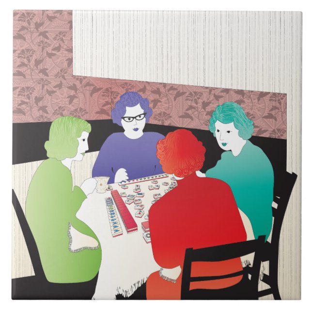 Carreau Mah Jongg Retro2 (Devant)