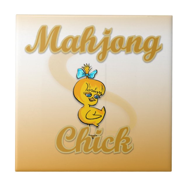 Carreau Mahjong Chick (Devant)