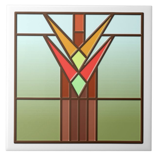 Carreau MAHONEY Sumac (Devant)