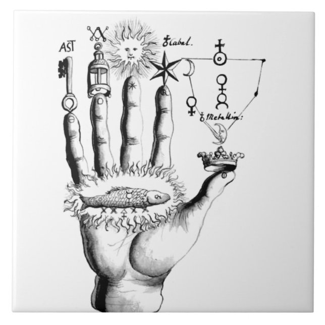 Carreau Main de temps (Devant)