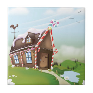 Carreau Maison de pain d'épices