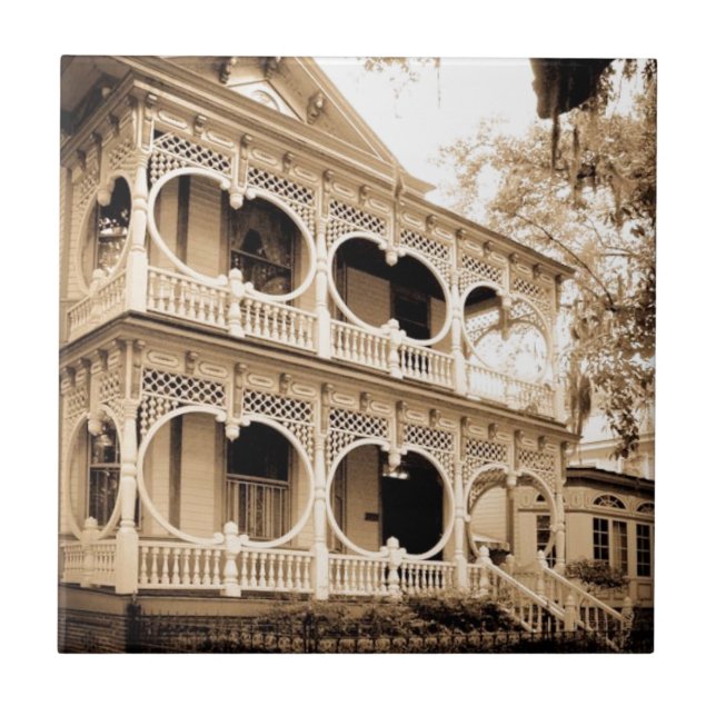 Carreau Maison en pain d'épices - Savannah, GA (Devant)