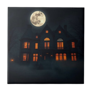 Carreau Maison gothique hantée Carrelage céramique Hallowe