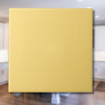 Carreau Maize couleur uni jaune | Classic Elegant<br><div class="desc">Maize couleur uni jaune | Classique | Élégant | tendance | Style | Cadeau</div>