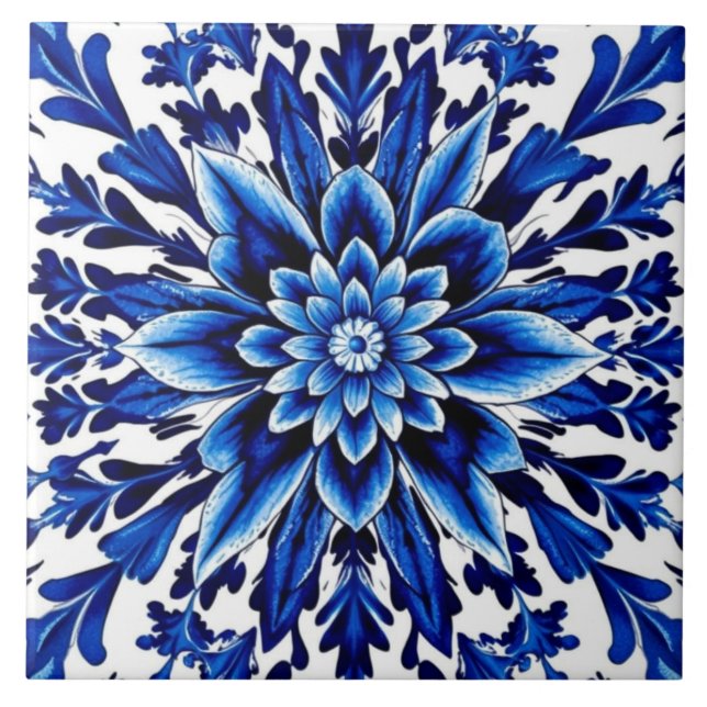 carreau majesté bleue (Devant)