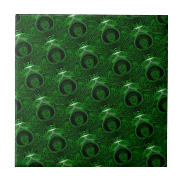 Carreau malachite vert texture (Devant)