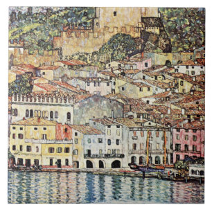 Carreau Malcesine am Gardasee par Gustav Klimt