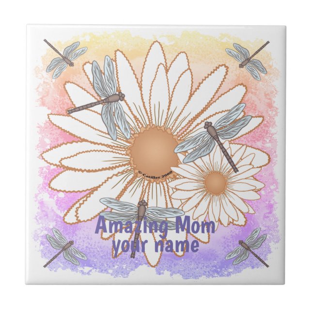 Carreau Maman Extraordinaire (Devant)