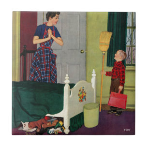 Carreau Maman, J'Ai Nettoyé Ma Chambre !