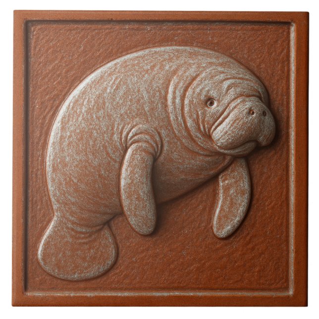 Carreau Manatee - Carrelage en céramique (Devant)