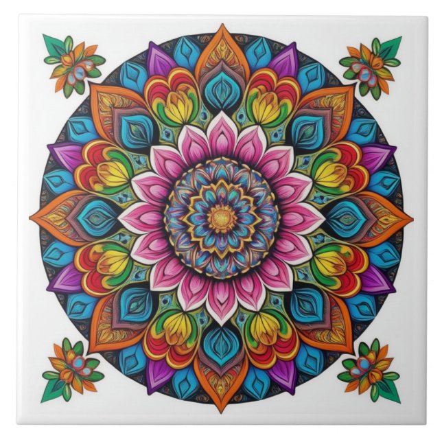 Carreau Mandala (Devant)