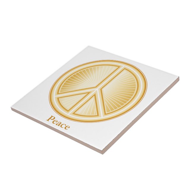 Carreau Mandala de paix (Côté)