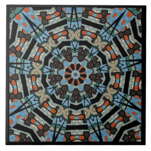 Carreau Mandala Décoratif