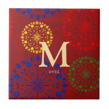 Mandala enneigé à texture simple