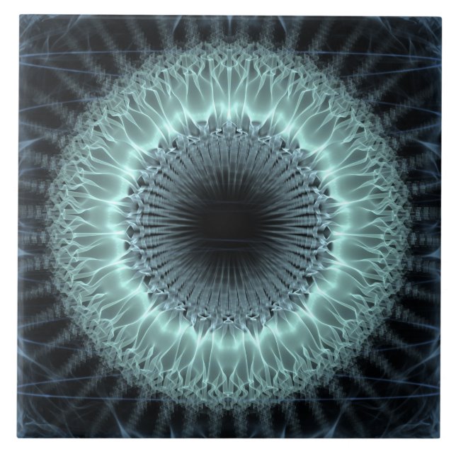 Carreau Mandala fractal (Devant)