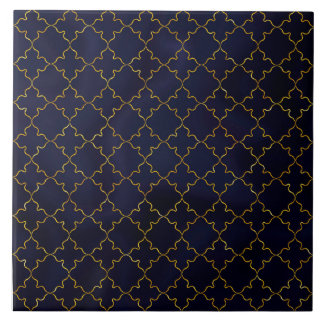 Carreau mandala,gold,baroque,elegant ceramic tile