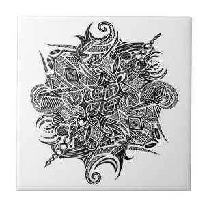 Carreau Mandala   personnalisable