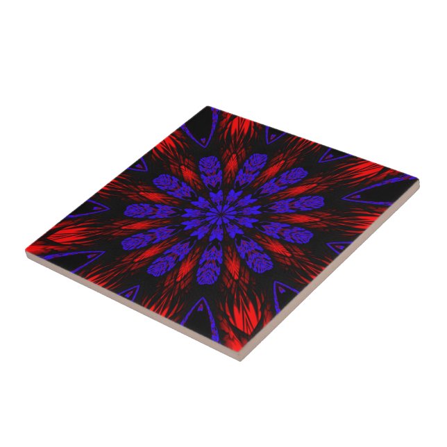 Carreau Mandala Sud-Ouest Hippie Boho Chic Bohemian (Côté)