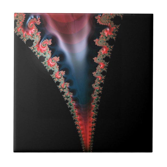 Carreau Mandelbrot Zip Carrelage céramique (Devant)