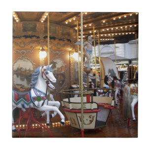 Carreau Manège de foire vintage