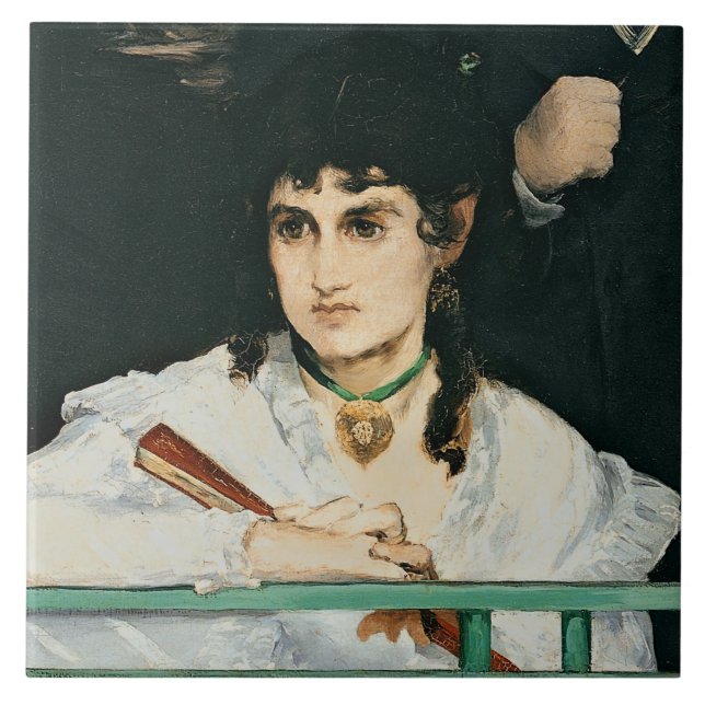 Carreau Manet | le balcon, détail, 1868-9 (Devant)