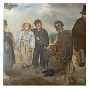 Carreau Manet le vieux musicien, 1862