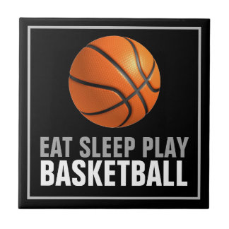 Carreau Manger Sommeil Jouer Basket-Ball Artwork Motivatio