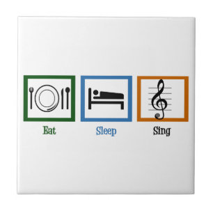 Carreau Mangez le sommeil chantent
