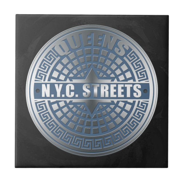 Carreau Manhole Covers Queens (Devant)