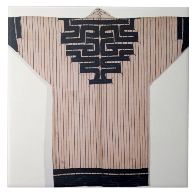 Carreau Manteau Ainu, 19ème siècle (Devant)