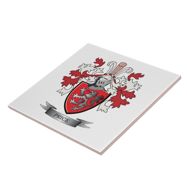 Carreau Manteau de crête de famille des prix des bras (Côté)