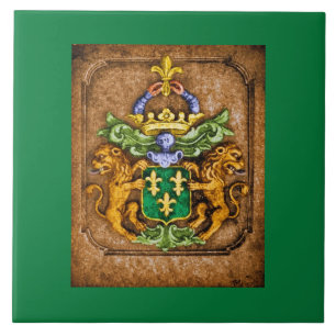 Carreau Manteau de Dutch van Westervelt Family des bras c