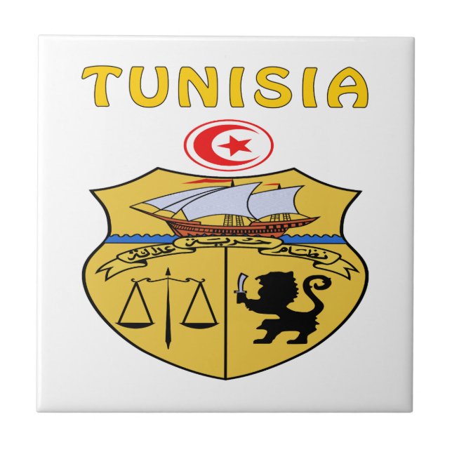 Carreau Manteau de la Tunisie des bras (Devant)