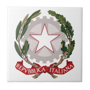 Carreau Manteau de l'Italie des bras