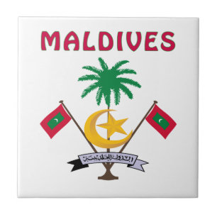 Carreau Manteau des MALDIVES des bras
